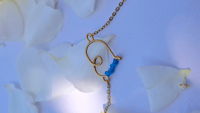 Bracelet cœur tissé 
