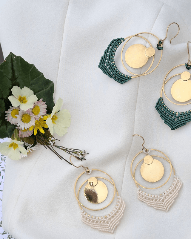 Boucles d&#039;oreille - Harmonie de Disques